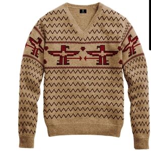 Sly Stallone Shop Rocky V Neck Sweater